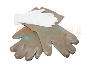 Перчатки силиконовые рентгенозащитные в СПб  Лидермед 